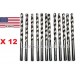 12 Lighthouse Quality Tools No 21 HSS Drill Bit 5/32" - 1 PACK OF 12