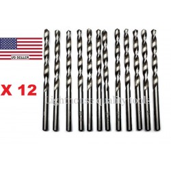 10 Lighthouse Quality Tools No 21 HSS Drill Bit 5/32" - 1 PACK OF 10