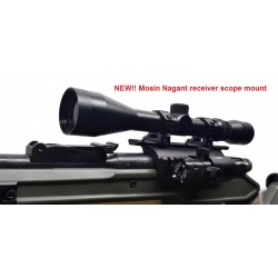 Mosin Nagant receiver double rail scope mount - Made in USA