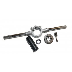 DELTAC® "Backfire" muzzle brake for 9/16-24RH- Complete threading kit