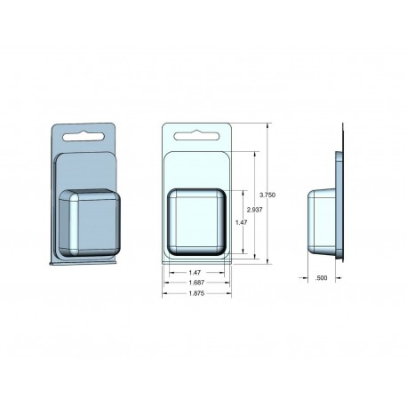 Clear ClamShell Packaging Small