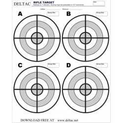 FREE RIFLE TARGETS - DOWNLOAD ONLY