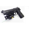 Compact green laser and LED light combo - WEAPON GRADE